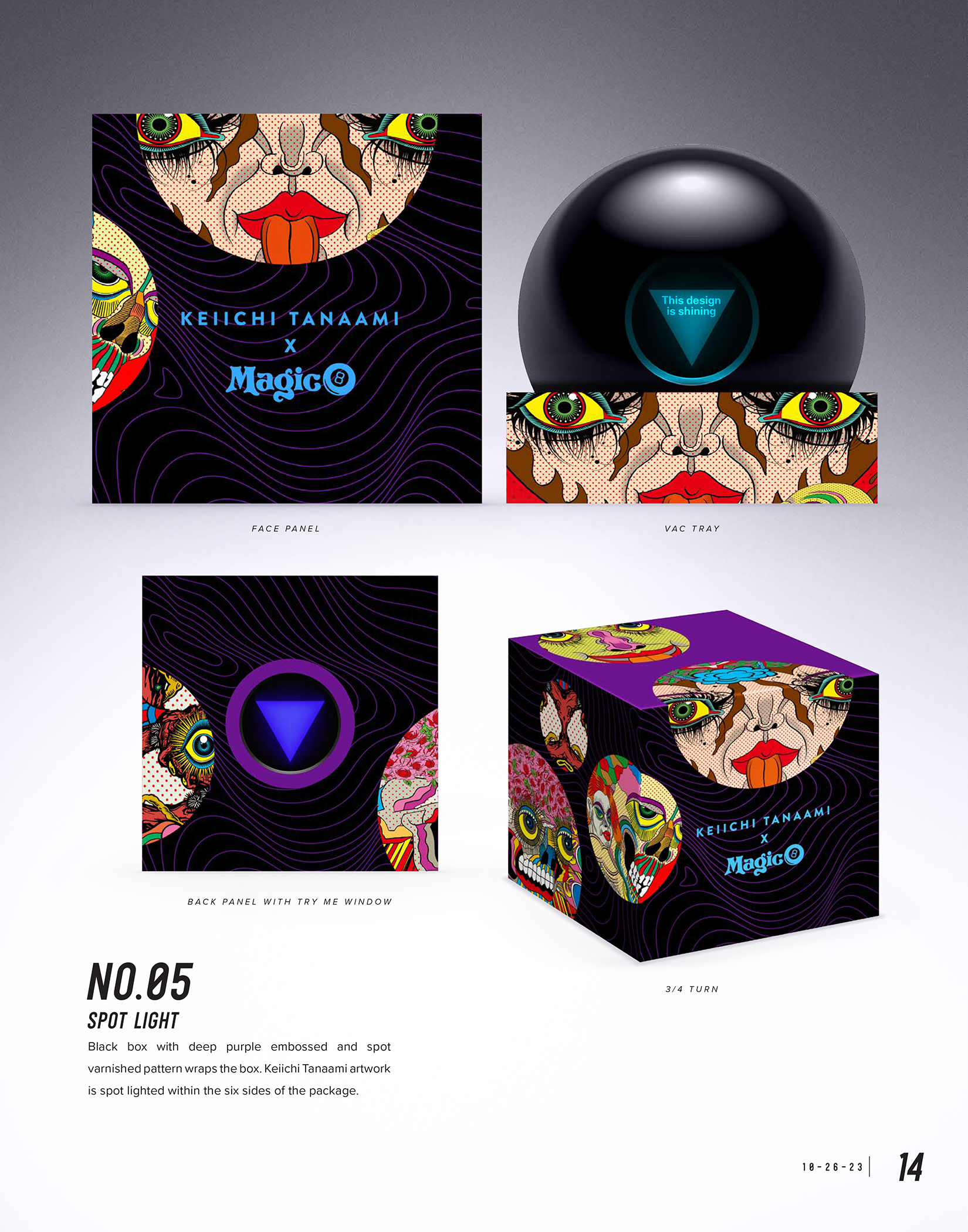 Magic 8 Ball Tanaami Packaging | Explore Unique Packaging